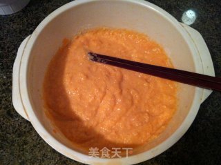 胡萝卜渣鸡蛋饼的做法步骤：7