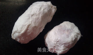巧用微波炉---烤蕃薯儿的做法步骤：2