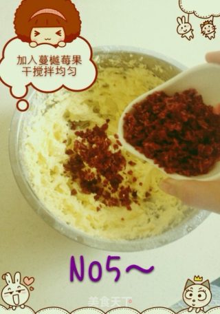 蔓樾莓饼干的做法步骤：5