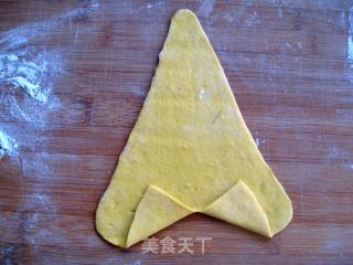 南瓜牛角馒头的做法步骤：8