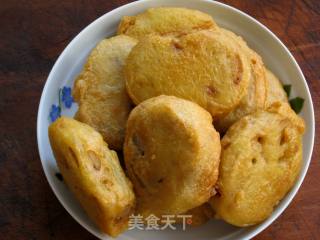 油炸藕合的做法步骤：11