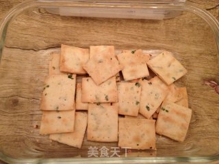 大爱烤箱！香葱芝麻苏打饼干！成功的做法步骤：9