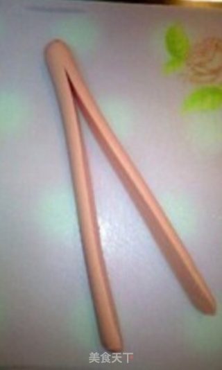 心形火腿煎蛋的做法步骤：2
