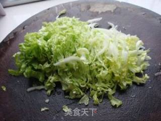 鸡丝白菜炒红米线的做法步骤：4