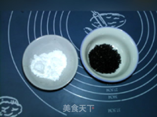 芝麻如意饼干的做法步骤：1
