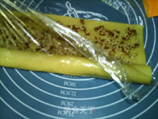 葡萄干卷心酥的做法步骤：16