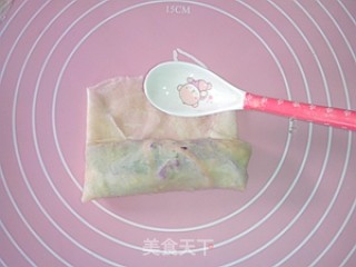 蔬菜沙拉春卷的做法步骤：11
