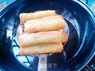 蔬菜沙拉春卷的做法步骤：15