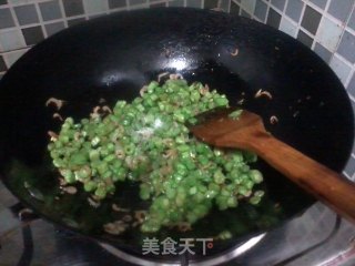 快手下饭菜-雪里蕻虾皮豆角的做法步骤：4