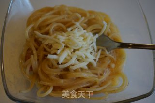 Carbonara　培根鸡蛋白汁意面的做法步骤：8