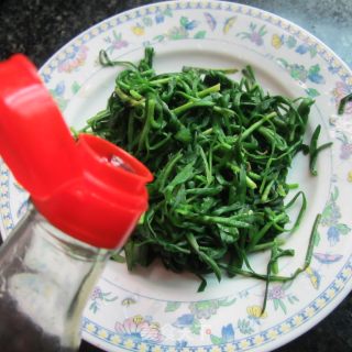 拌韭菜的做法步骤：5