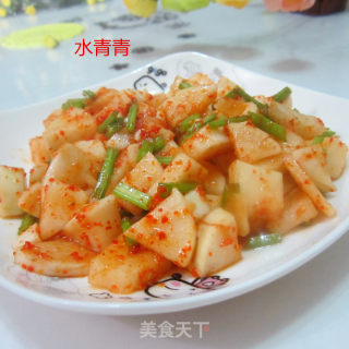 辣椒粉拌萝卜的做法步骤：12