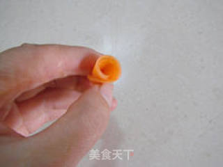 [胡萝卜玫瑰花] --- 精致盘饰的做法步骤：5