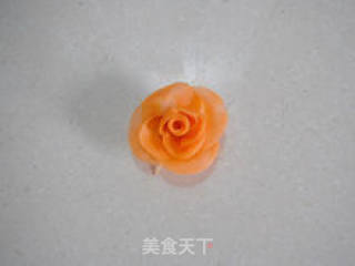 [胡萝卜玫瑰花] --- 精致盘饰的做法步骤：15