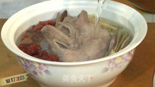 名材炖水鸭的做法步骤：3
