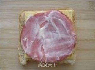 火腿蛋三明治的做法步骤：5