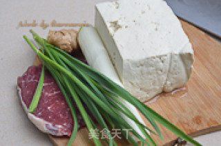 肉末豆腐的做法步骤：1