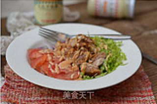 鸡腿沙拉的做法步骤：14