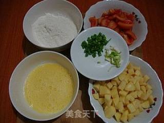 老妈的味道---------【番茄土豆疙瘩汤】的做法步骤：1
