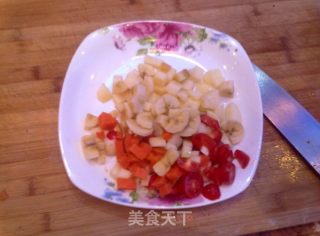 水果汉堡的做法步骤：2