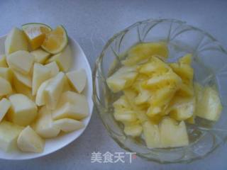 菠萝苹果酱的做法步骤：1
