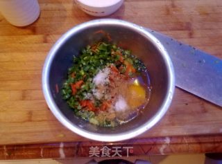 沙拉蔬菜蛋卷的做法步骤：3