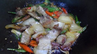 小炒肉的做法步骤：6