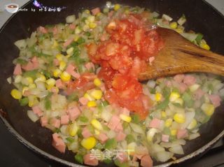 宝宝创意食谱---五彩西红柿盅的做法步骤：10