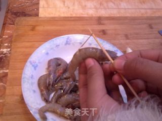 姜香白灼虾的做法步骤：2