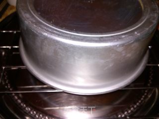 抹茶戚风蛋糕的做法步骤：13