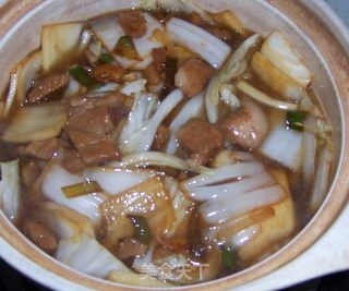 猪肉粉条炖白菜豆腐---冬天里餐桌上的温暖的做法步骤：10