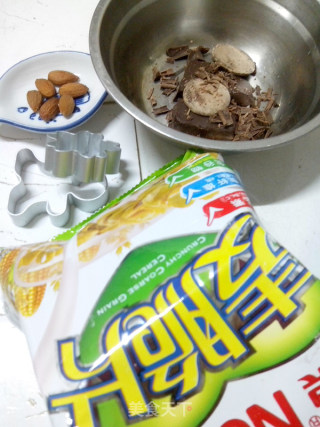 巧克力玉米脆饼的做法步骤：1