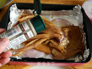 烤鱿鱼干的做法步骤：7