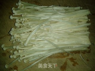 金针菇馅饼——私房减肥食谱的做法步骤：2