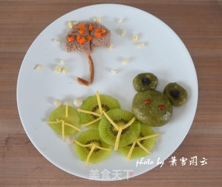 童话早餐——小青蛙躲雨的做法步骤：9