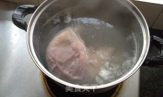 山药白果烩肚条的做法步骤：3