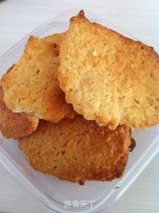 健康脱脂燕麦饼的做法步骤：10