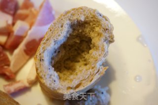 培根蛋汁法棍土司-周末懒人Brunch的做法步骤：1