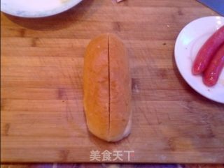 热狗面包的做法步骤：3