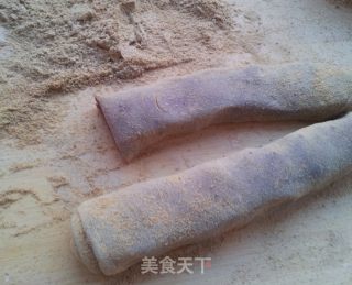 紫薯驴打滚的做法步骤：4