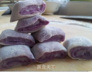紫薯驴打滚的做法步骤：6
