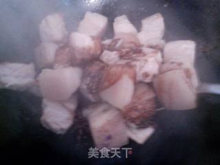 红烧肉炖地瓜的做法步骤：9