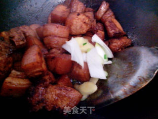 红烧肉炖地瓜的做法步骤：10