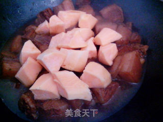 红烧肉炖地瓜的做法步骤：12