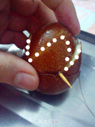 【餐桌上的捣鼓小装饰】开花的鸡蛋的做法步骤：4