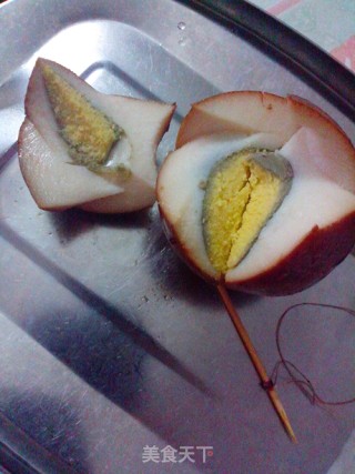 【餐桌上的捣鼓小装饰】开花的鸡蛋的做法步骤：5