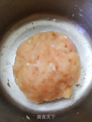 酥脆软心——芝心百里香鸡肉丸的做法步骤：2