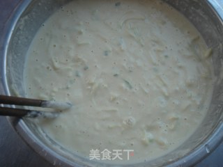 西葫芦糊塌子的做法步骤：5
