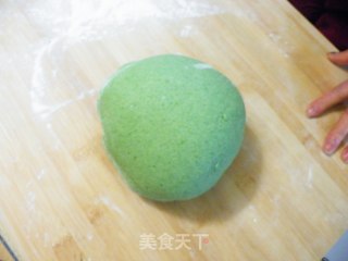 翡翠驴肉蒸饺水饺子的做法步骤：5