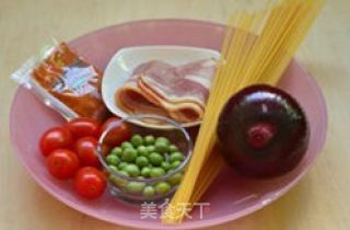 意式甜辣炒面的做法步骤：1